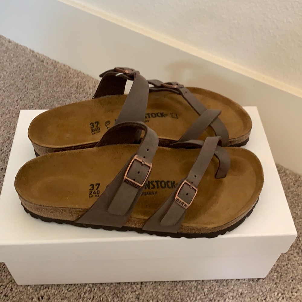 Birkenstock Mayari Mocha Taupe Size 37 / 6 - 6.5